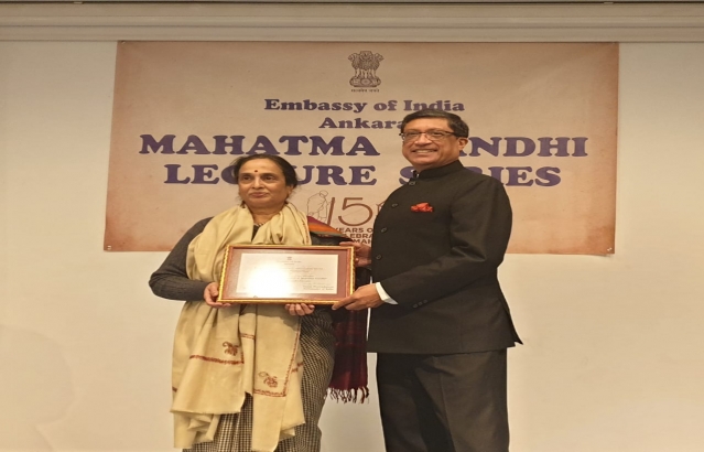 2nd Lecture of Mahatma Gandhi Lecture organised in Embassy of India, Ankara on  February 25, 2019